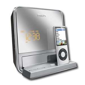  Philips DC190B/37 Digital FM Dual Alarm Clock Radio with 