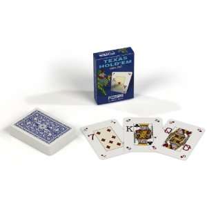  NTP Poker Texas Holdem Plastic Playing Cards (Blue 