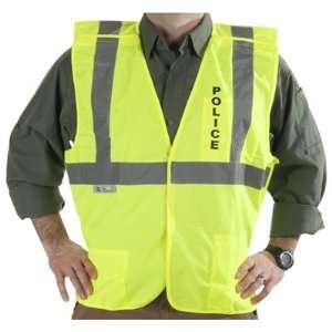  Radians Safety Vest Neon Solid Police Vest, X Large 