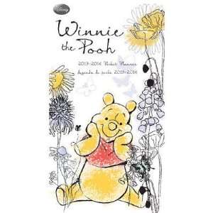   4x7) Winnie the Pooh 2013 14 Pocket Planner Calendar