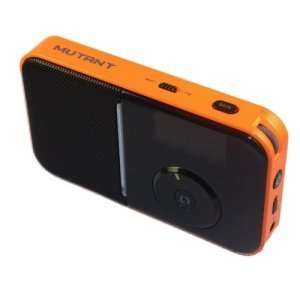   Portable Pocket Sized WiFi Internet Radio with FM Radio (Tangerine