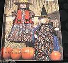 Sunnyknoll folk art pumpkin doll scarecrow 22 witch items in 