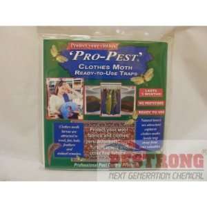 Clothes Moth Trap by pro pest (no Insecticide)   1 Pack:  