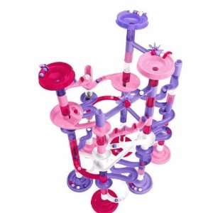  Marble Race Deluxe Pink 100 Piece: Toys & Games