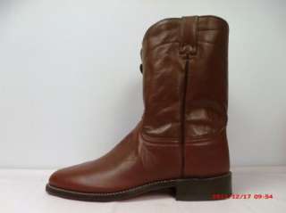 NEW MENS J CHISHOLM ALL LEATHER ROPER BOOTS SIZE 11 1/2 B  