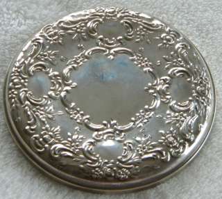 Sterling Silver round hand mirror by Towle  