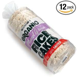 Koyo Organic Rice Cakes, Mixed Grain, Lightly Salted, 6 Ounce Bags 