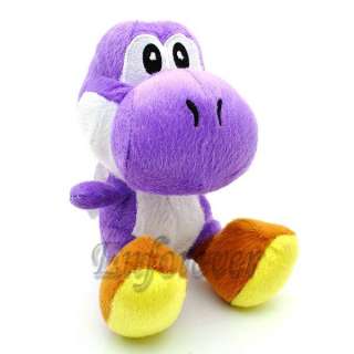Super Mario Bros Purple YOSHI Plush Toy Doll^MT111  