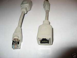 T1 CROSS OVER CABLE ADAPTER RJ45 MALE FEMALE RJ48 STP  