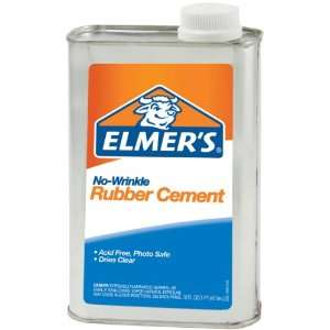  Elmers No Wrinkle Rubber Cement Arts, Crafts & Sewing