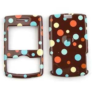  Samsung Propel a767 / a766 Little Tiny Polka Dots on Brown 