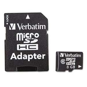  Verbatim microSDHC Cards with Adapter VER96807