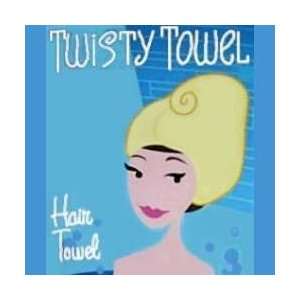  The Original Turbie Twist Super Absorbant Hair Towel Dark 