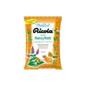  Ricola Cough Suppressant Throat Drops Bag Honey Herb 24X24 