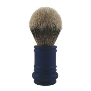   Merkur Barber Pole Blue Handle Shaving Brush