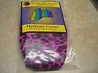 Sleazy Safety Troxel Riding Helmet Cover Pink Leopard Wild Thing