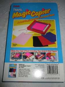 Tyco Travel Magic Copier Copy Machine New MIB 1992  