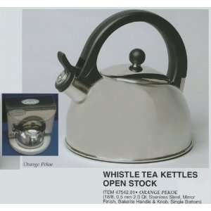 Gibson 18/8 Stainless Steel Whistling Tea kettle Teakettle  