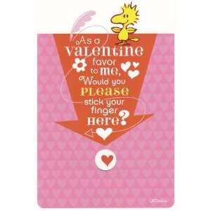 Greeting Card Valentines Day Peanuts As a Valentines Favor to Me 