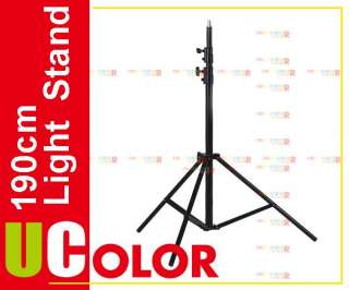 Light Stand 190cm/63 For Photo Video Studio Strobe Lighting  