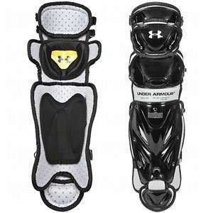  Under Armour Youth Pro Leg Guards Black/Silver