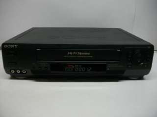 Sony 4 Head VCR VHS RECORDER PLAYER Machine SLV N50  
