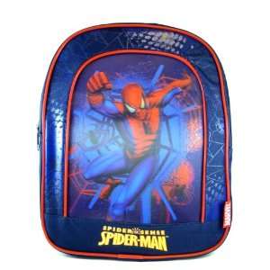   Spiderman Kid Backpack   12in Spider man Todder Backpack Toys & Games