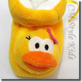   Duck Bootie Socks / Slippers for Baby & Pre walkers, Yellow  
