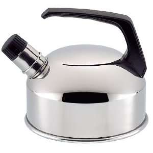   50920 Juwel De Luxe Stainless Steel 2.6 Quart Tea Kettle with Whistle