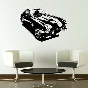 CLASSIC CAR Vinyl wall sticker giant stencil vinyl mural decal mo10 