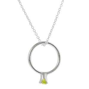   or Goldfill Genuine Swarovski Crystal Baby Ring Necklace: Jewelry