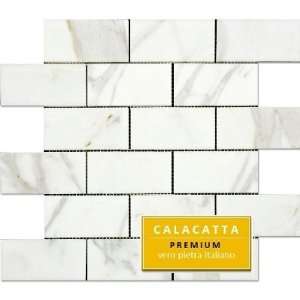   Italian Marble 2x4 Subway Tile Polished Mosaic