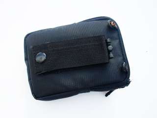 Pocket Belt Pouch Camera Shoulder Strap Zippers Bag  
