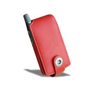   Luxury Leather Case for Palm Treo 650 & 700   Raspberry Electronics