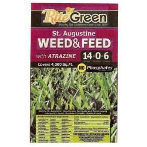  Weed & Feed with Atrazine 14 0 6 Fertilizer Patio, Lawn & Garden